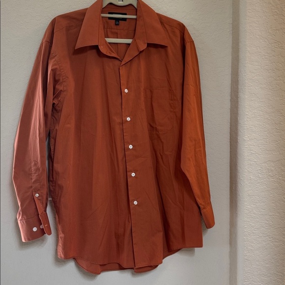 Haggar Other - Haggar Copper Button-Up Shirt Size L (16-16.5/32/33)